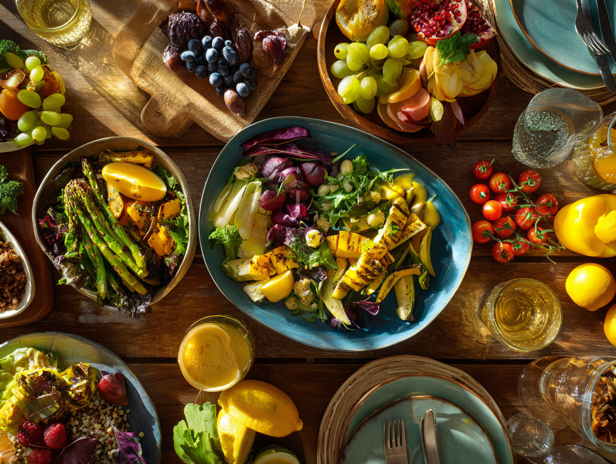 Свіжі інгредієнти для здорового харчування